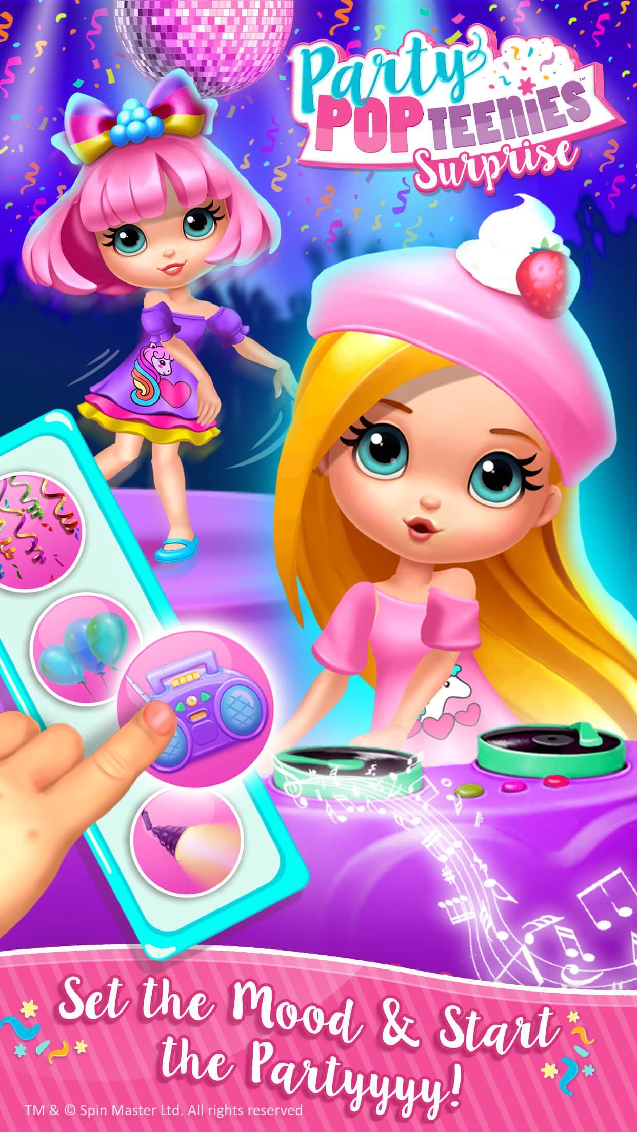 Скриншот игры Party Popteenies Surprise
