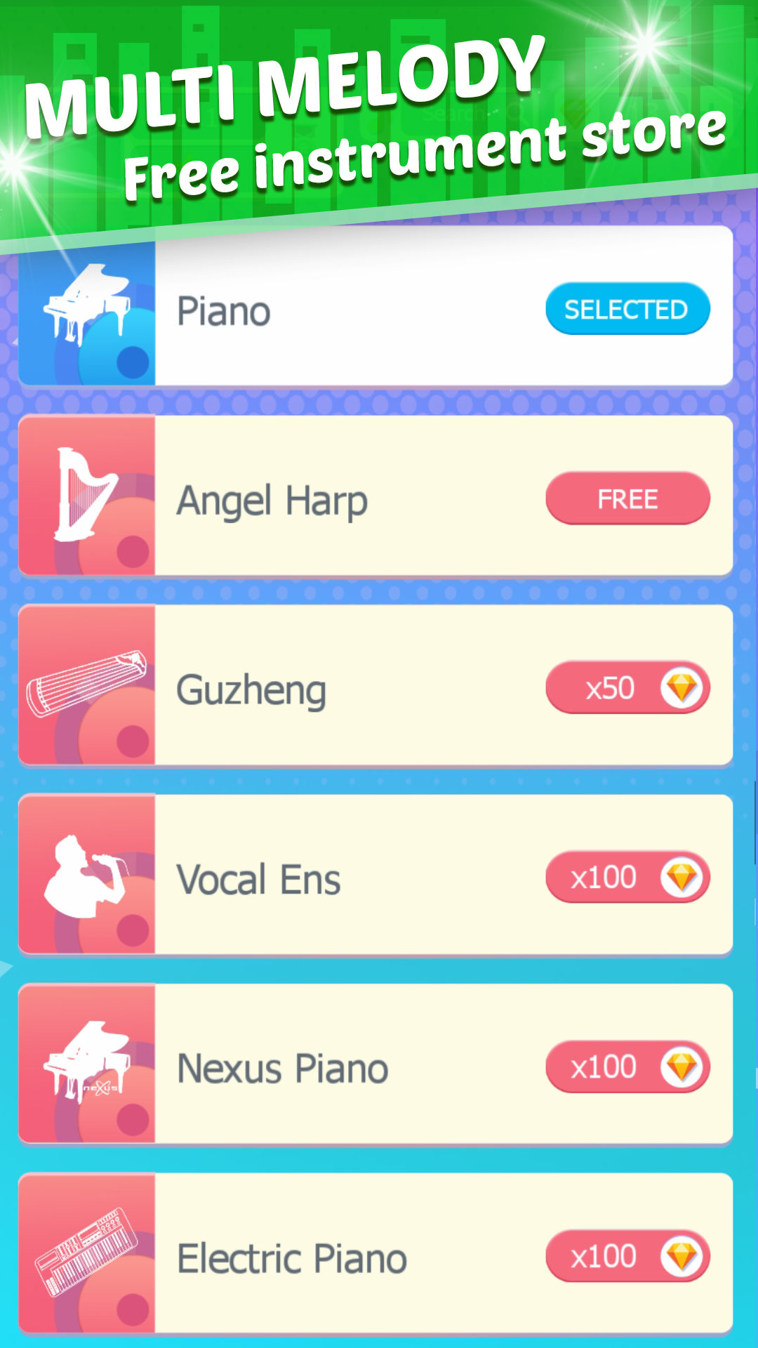 Screenshot of Piano Tap: Tiles Melody Magic