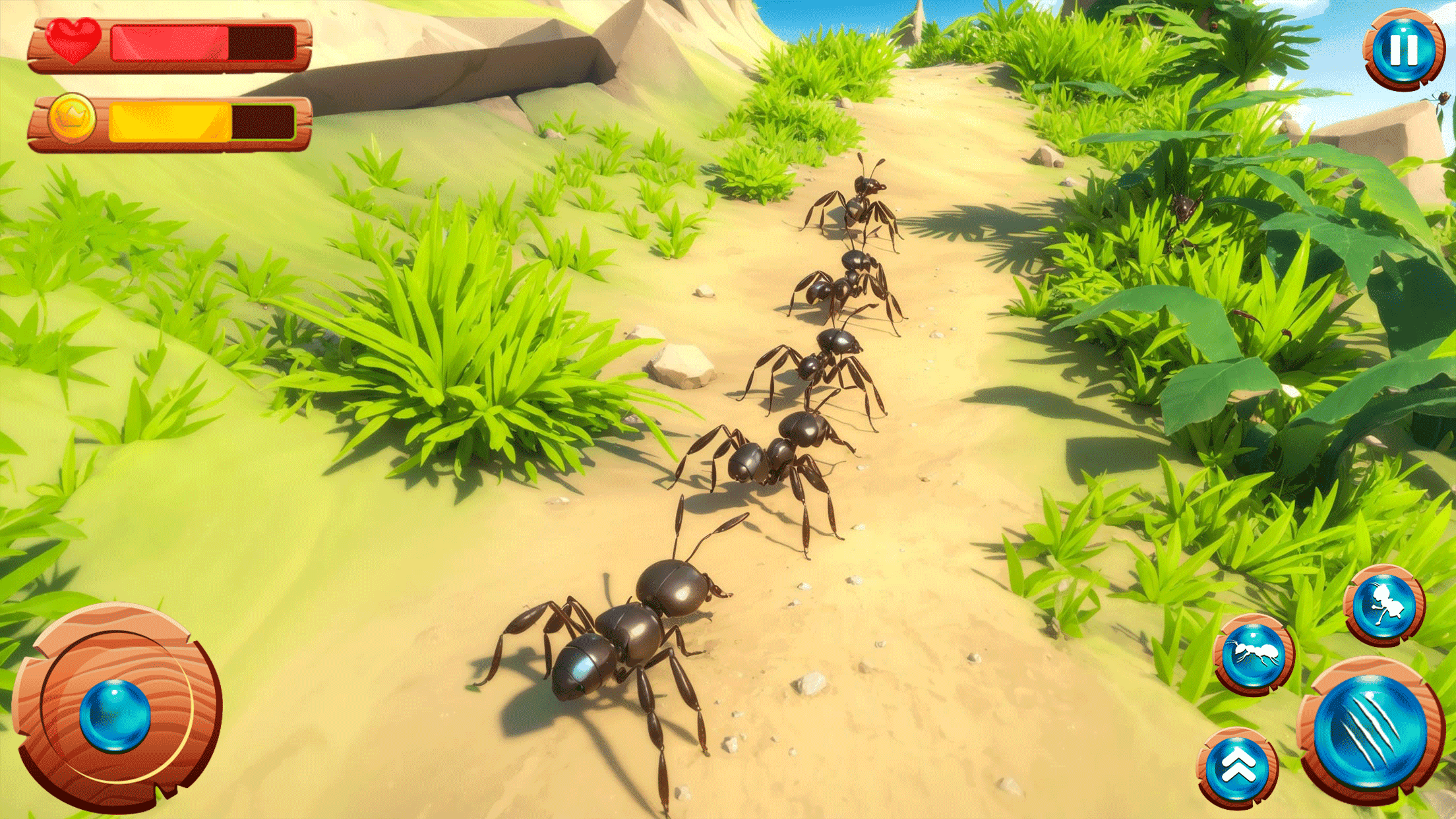 Cuplikan Layar Game Forest Wild Ant Legion Sim 3D