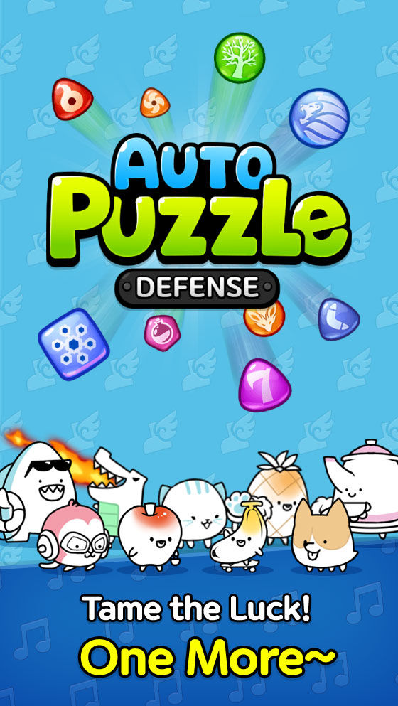 Auto Puzzle Defense : Ninja Block screenshot game