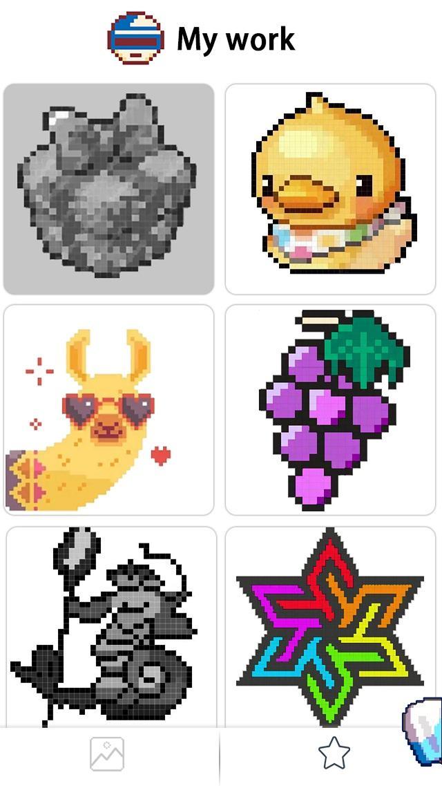 Cuplikan Layar Game Pixel Art Pro - Color by Number