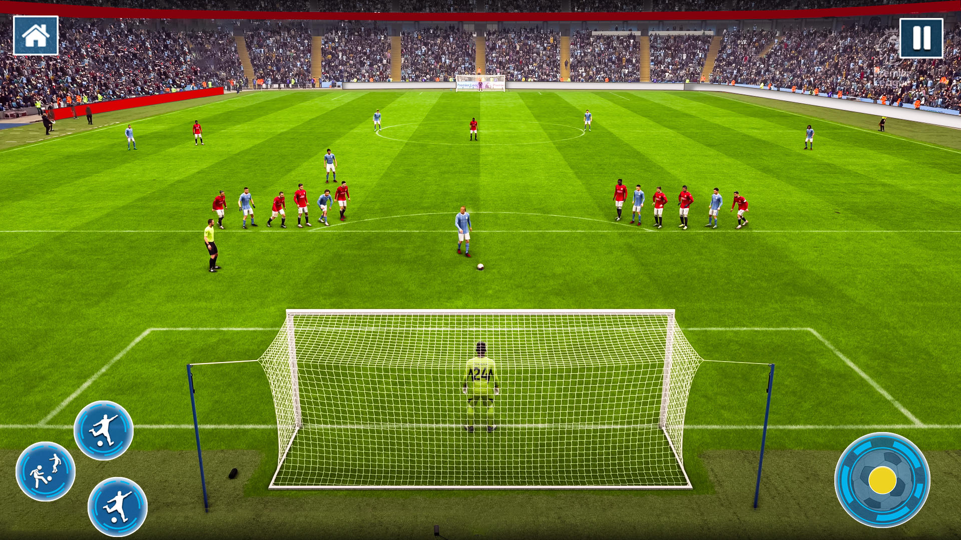 Screenshot 1 of サッカー ゲーム 2023 サッカーの試合 2.9