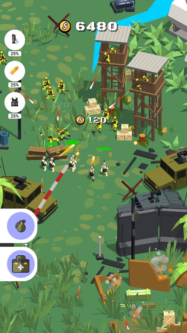 Tembakan Tentara 3D screenshot game