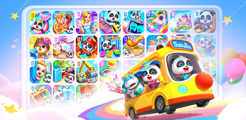 Banner of Baby Panda World-Learning Game 