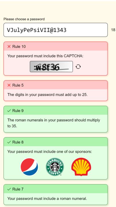 Screenshot 1 of The Password Game 1.0.4