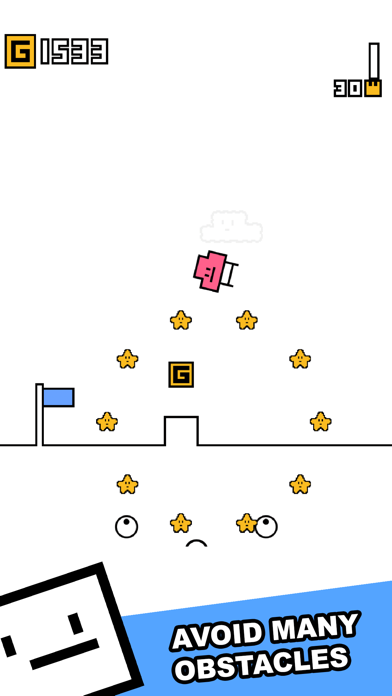 Yo! Walk the Line Game Screenshot