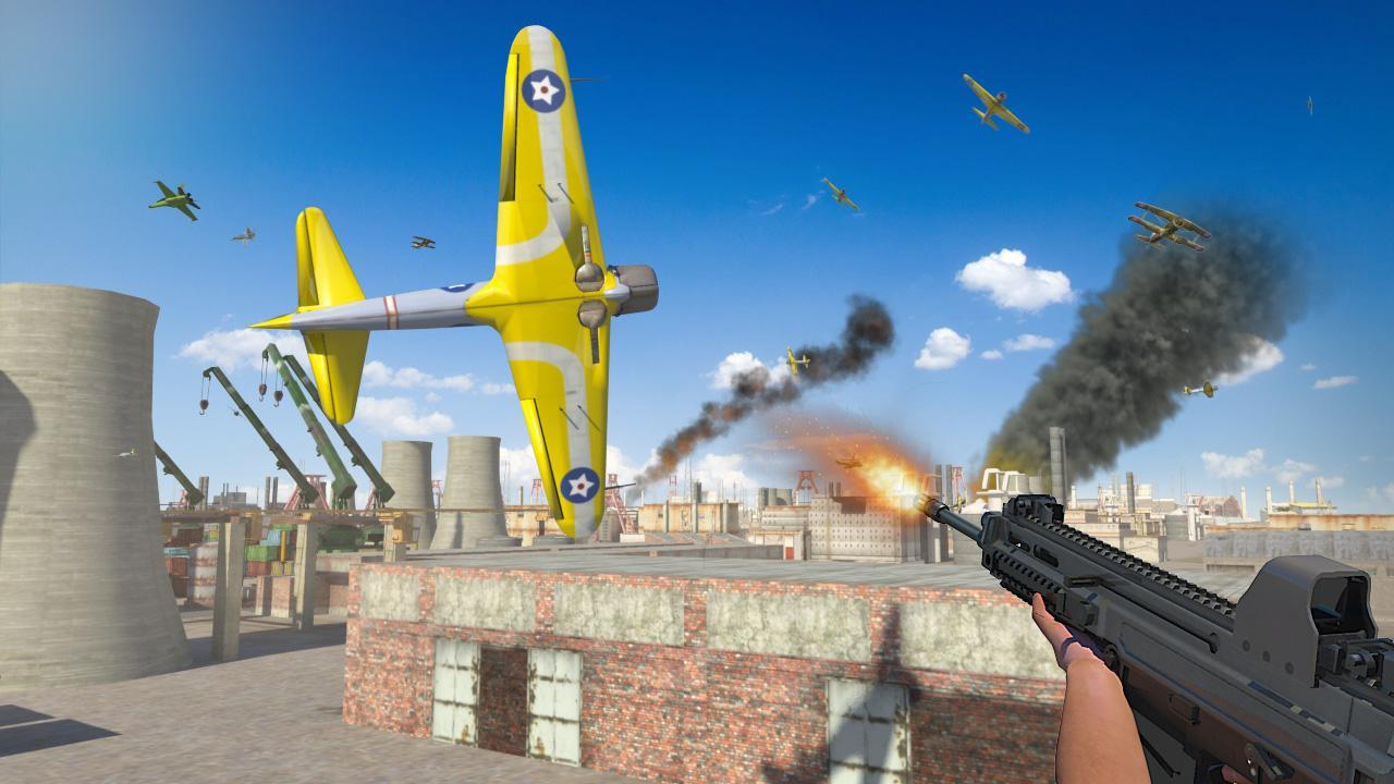 Airplane Shooter 3D Game Screenshot