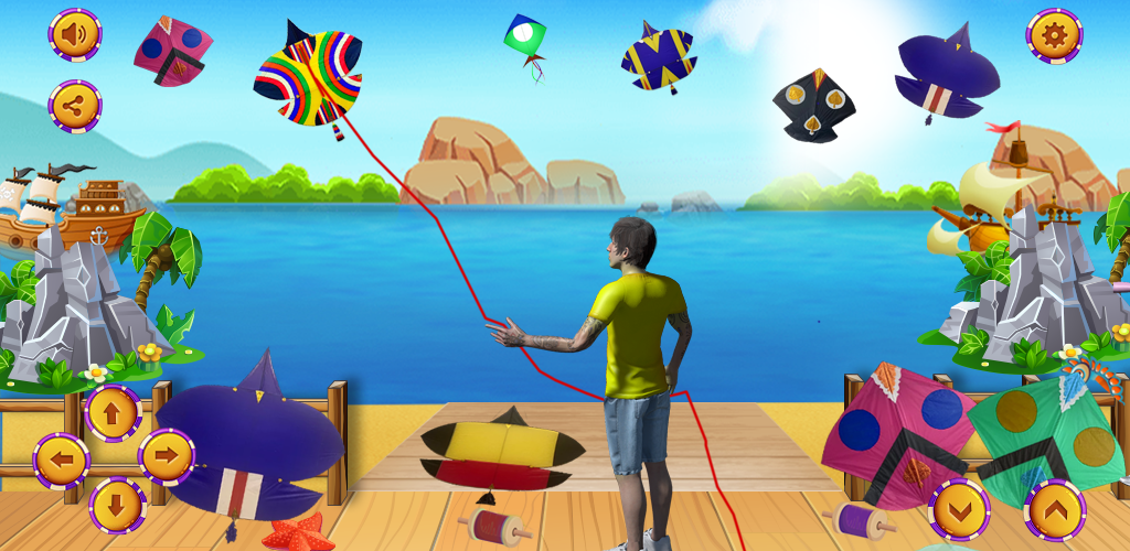 Banner of Kite Game 3D Kite Flying Games 