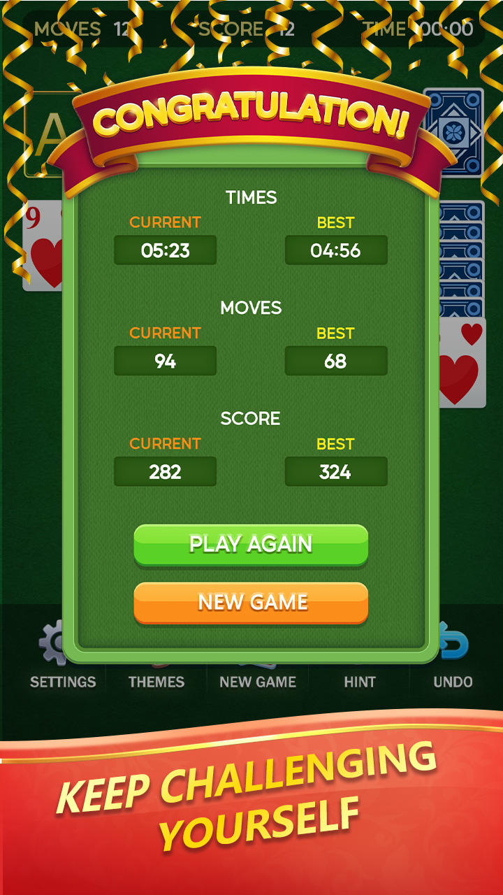 Solitaire ภาพหน้าจอเกม