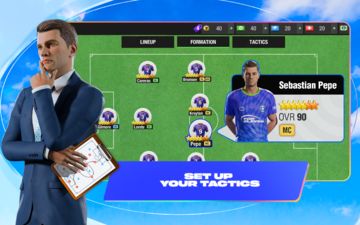 Top Eleven Be a Soccer Manager Game Screenshot