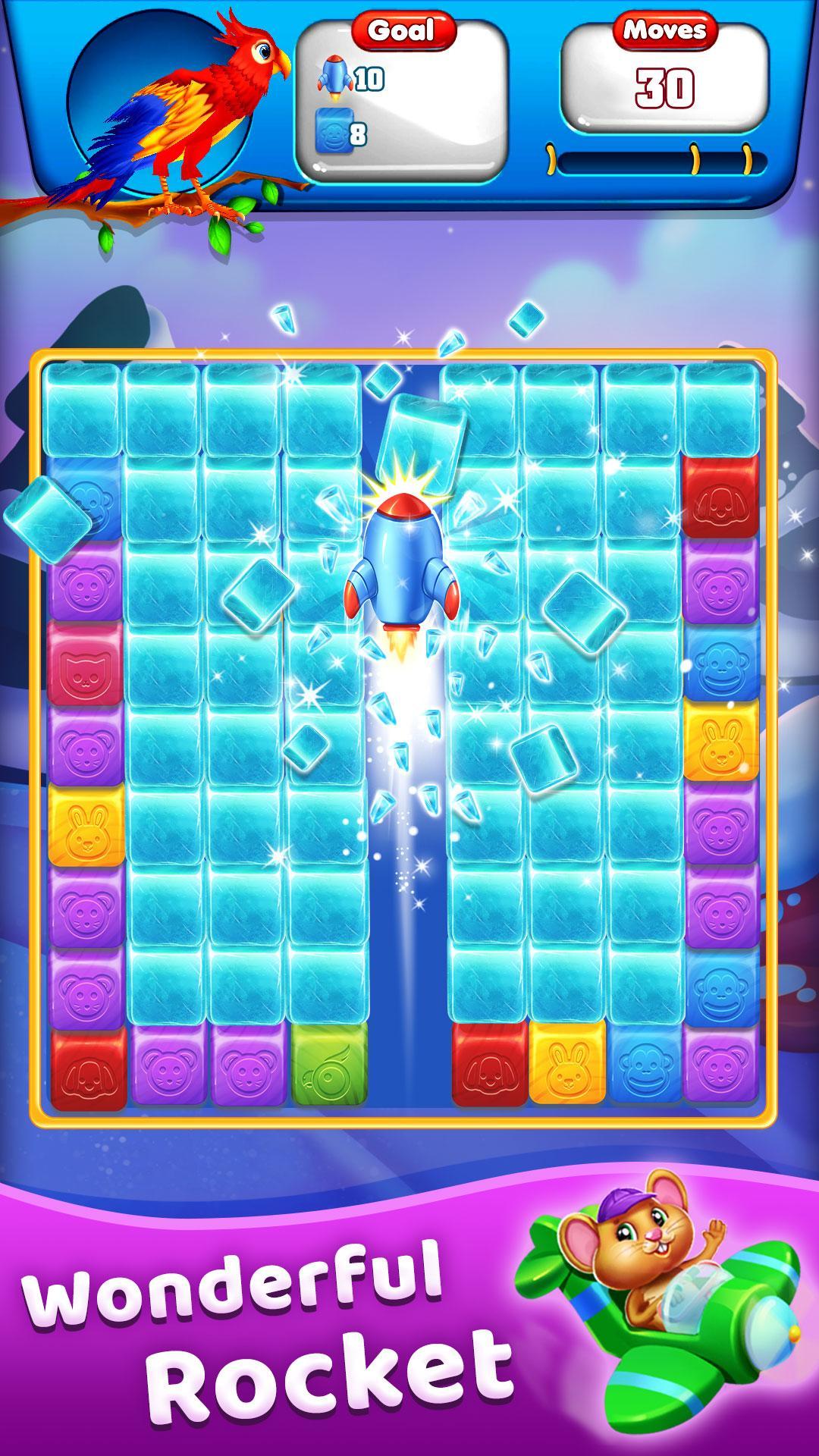 Pet Blast:Match 3 Puzzle Games Game Screenshot