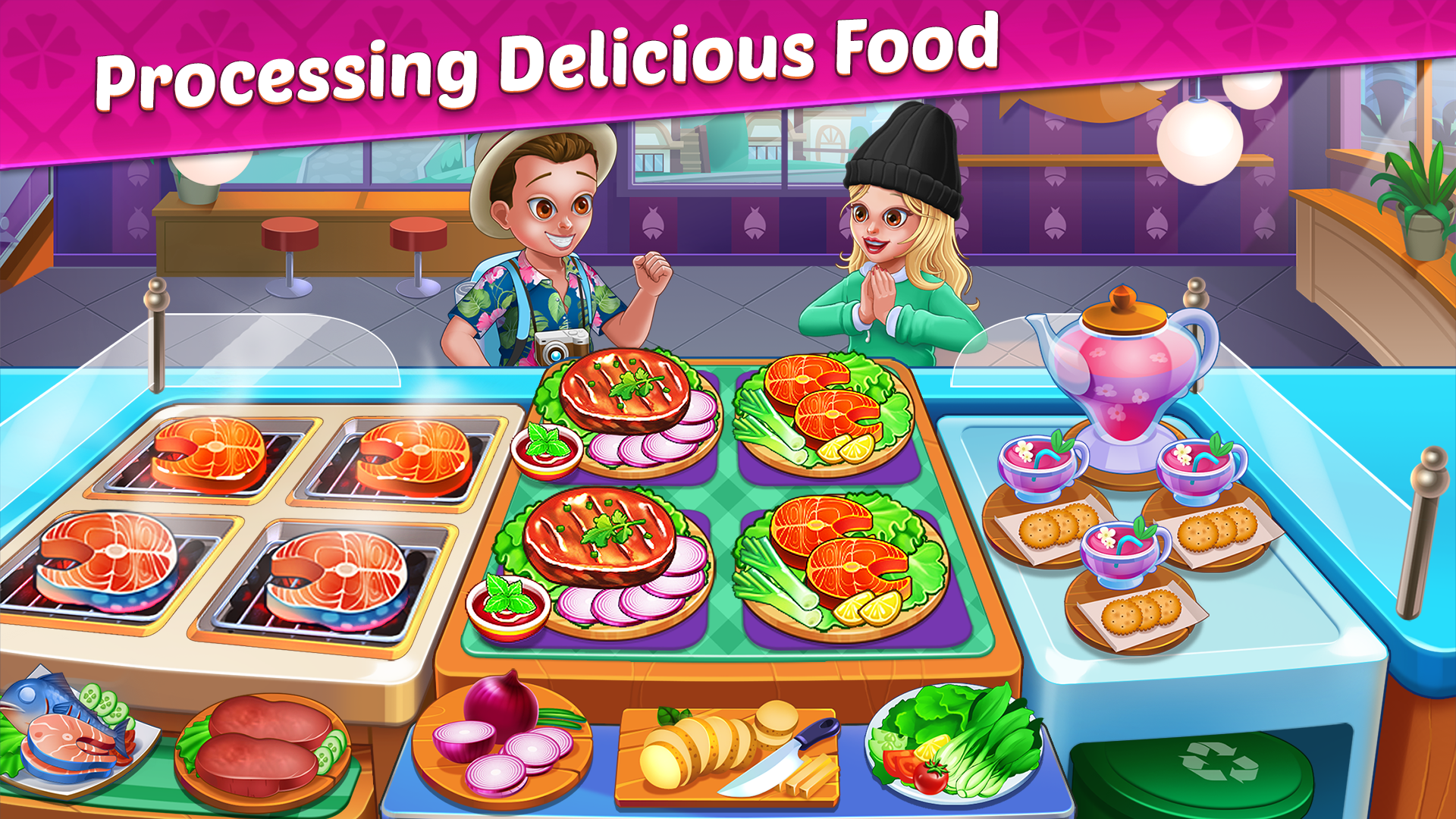 Screenshot 1 of Cooking Tasty: il gioco di cucina in cucina in tutto il mondo 1.0.3