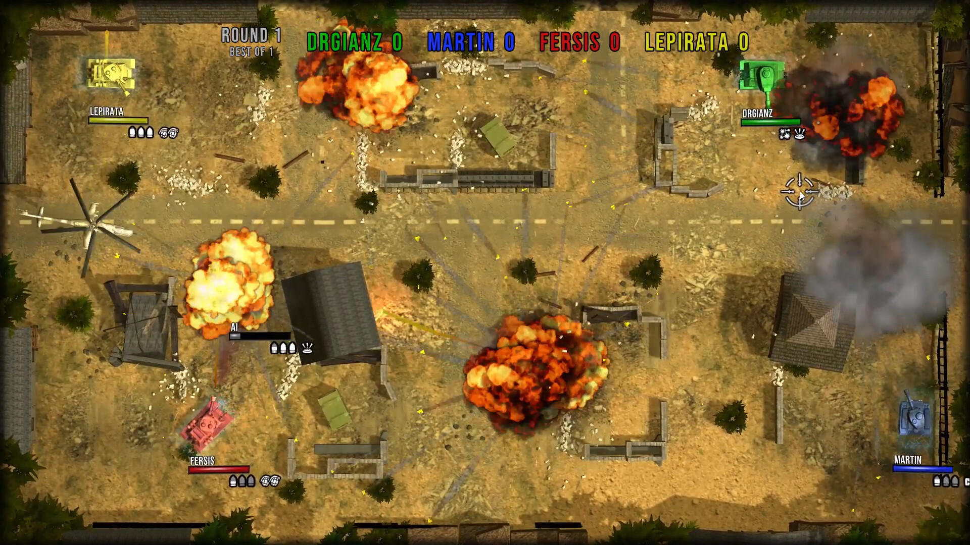 Armor Blitz Game Screenshot