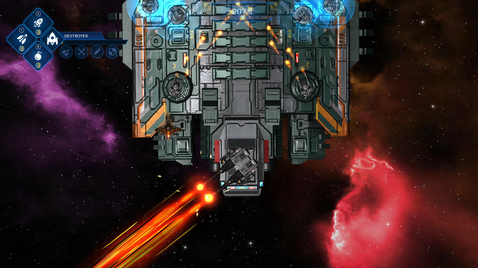 X-Force Under Attack screenshot game