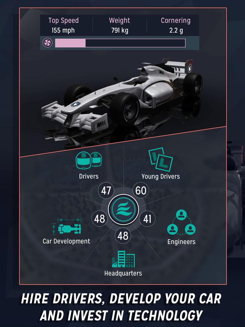 Motorsport Manager 게임 스크린 샷