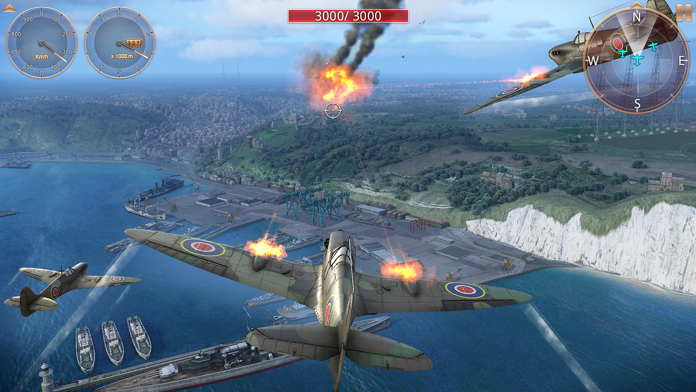 Скриншот игры Sky Gamblers - Storm Raiders 2