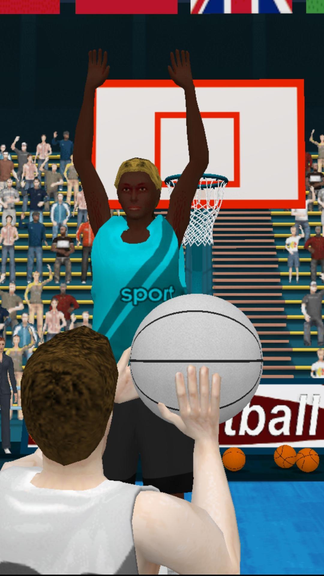 Summer Sports: Basketball Game Screenshot