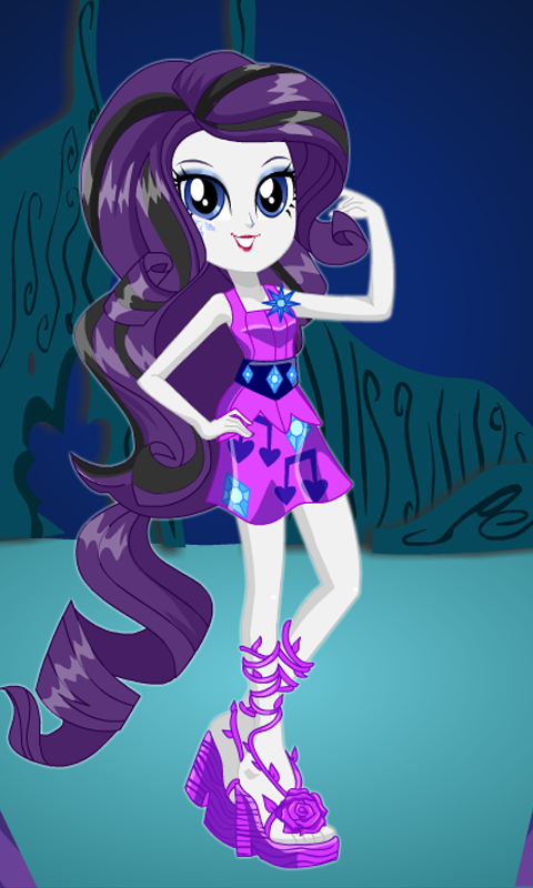 Dress up Rarity Game Screenshot