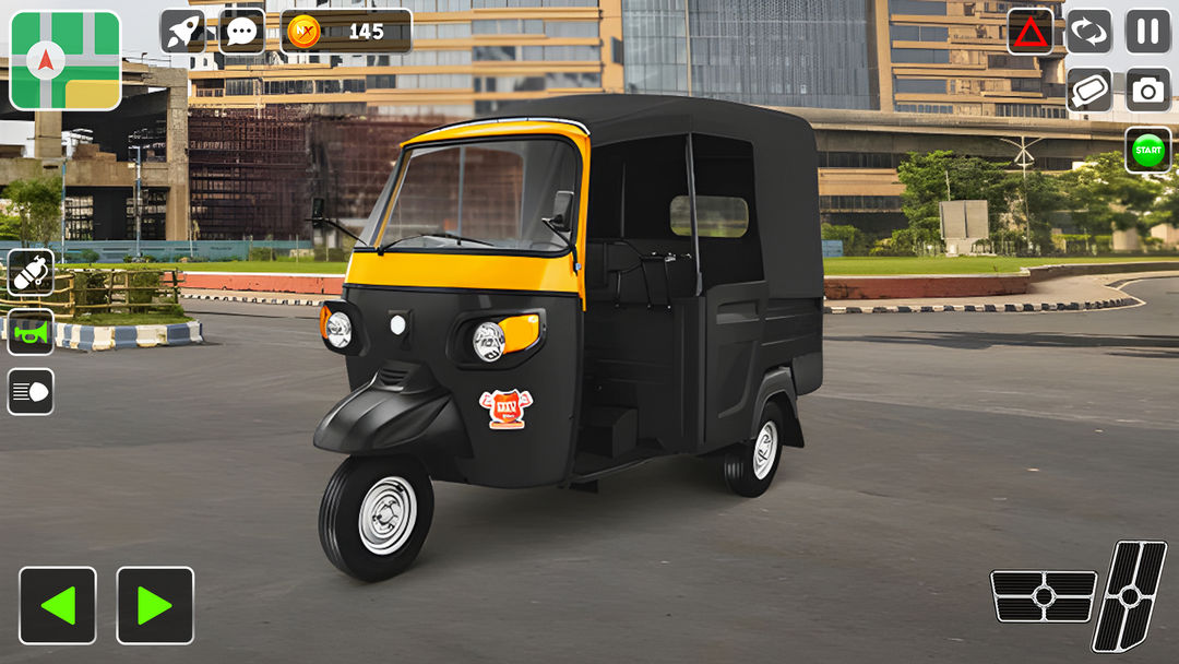 Screenshot of Passenger Auto Game Rickshaw