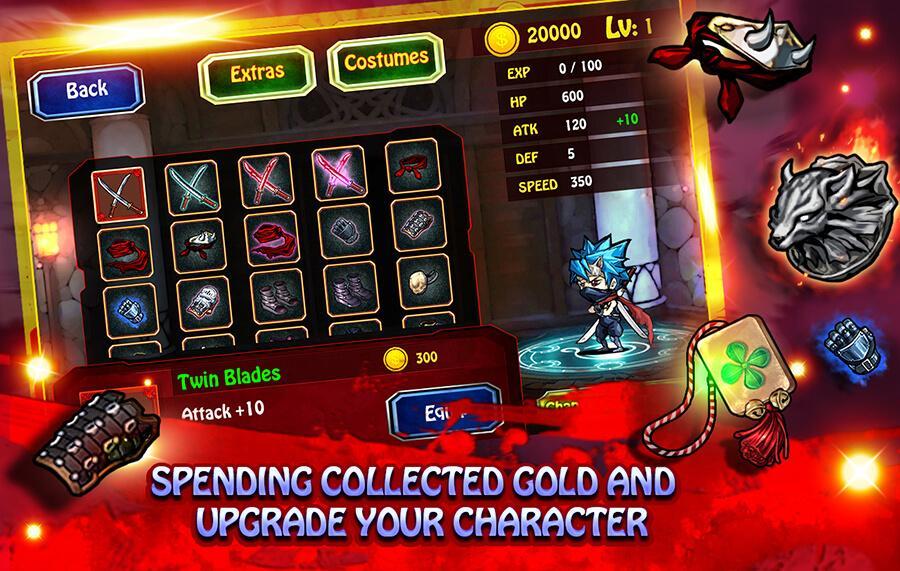 Ninja Fighter Deluxe Game Screenshot