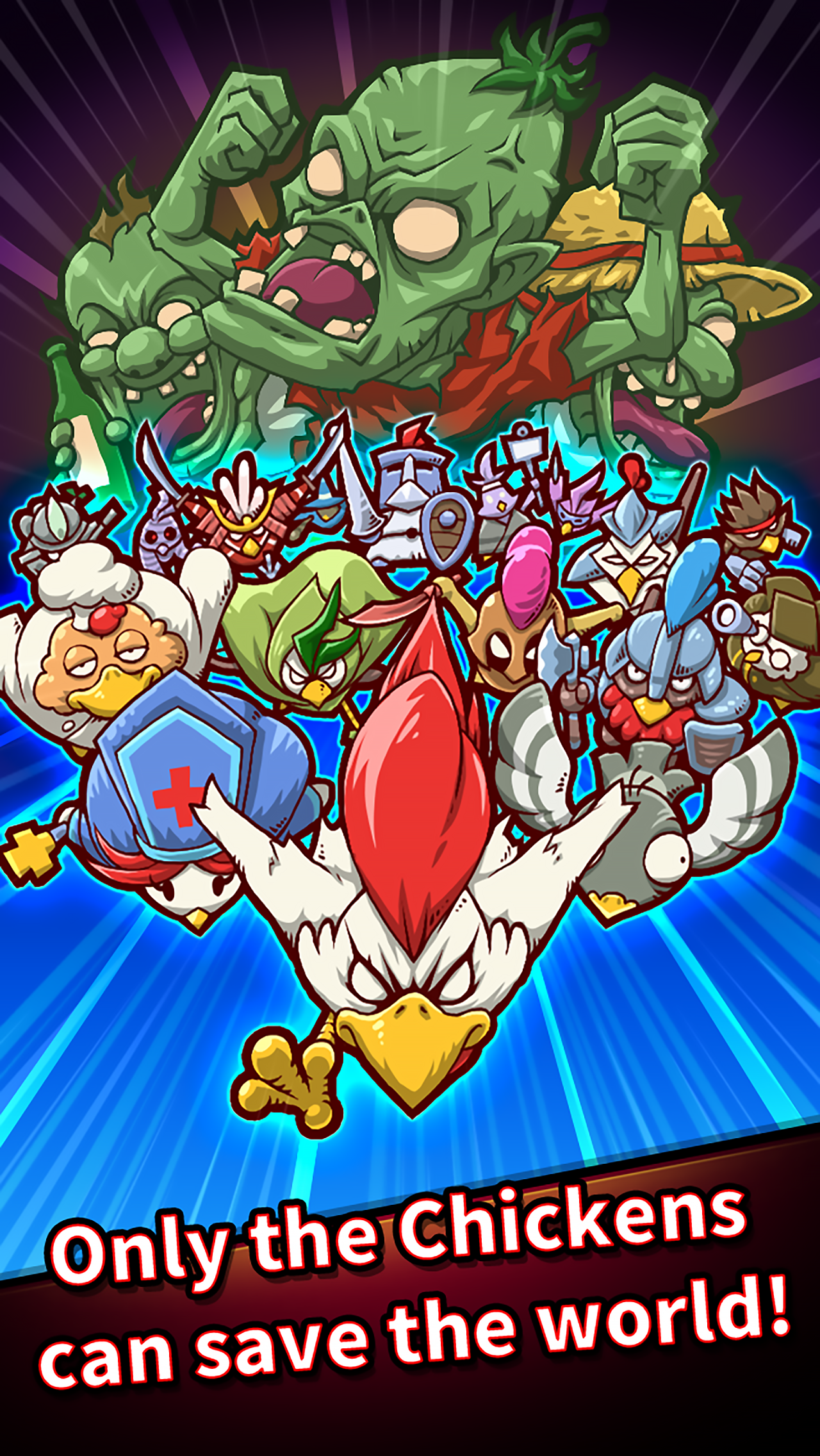 Chickens VS Zombies Game Screenshot