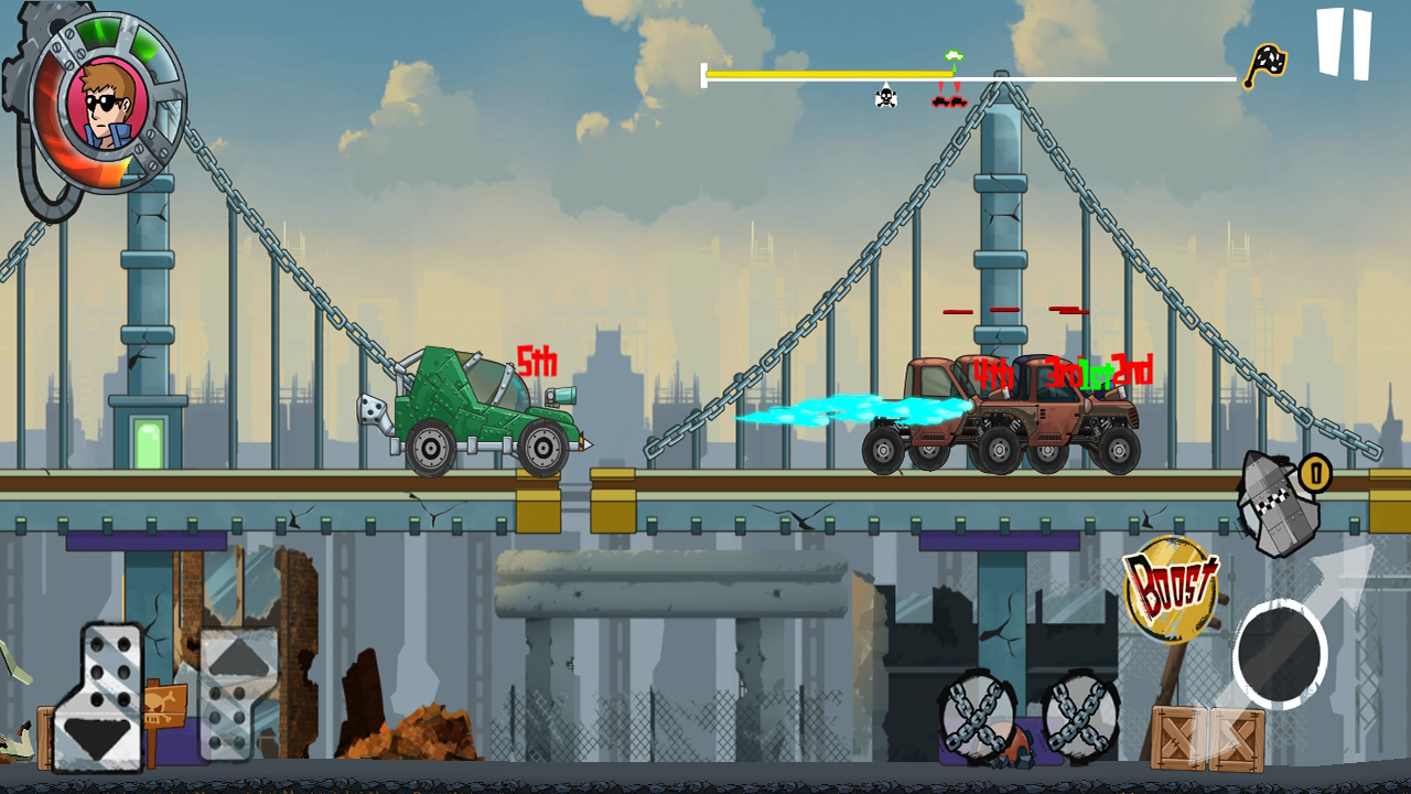 Mad truck Racing screenshot game