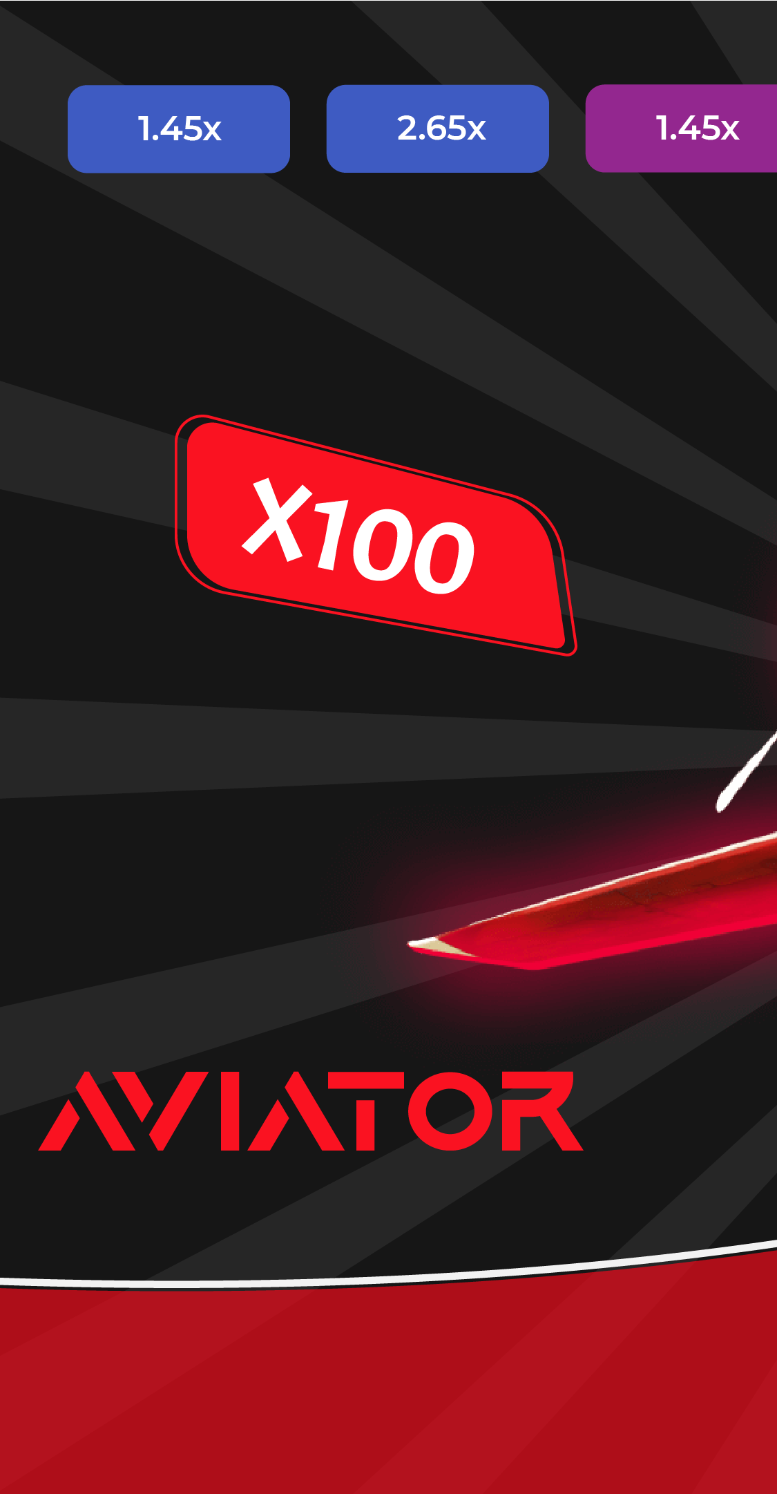 Aviator Play Game - 1wi aposta Game Screenshot