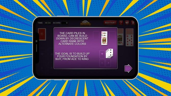 Klondike Solitaire Happy Game Screenshot