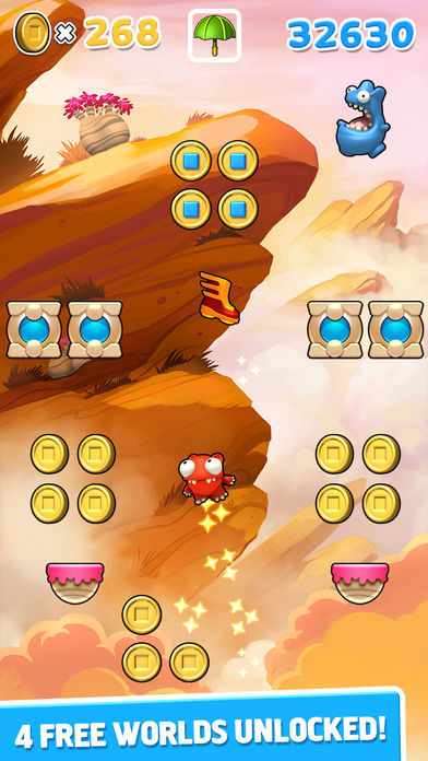 Screenshot of Mega Jump Plus