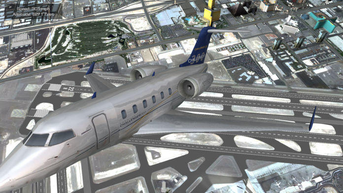 Flight Unlimited Las Vegas - Flight Simulator Game Screenshot