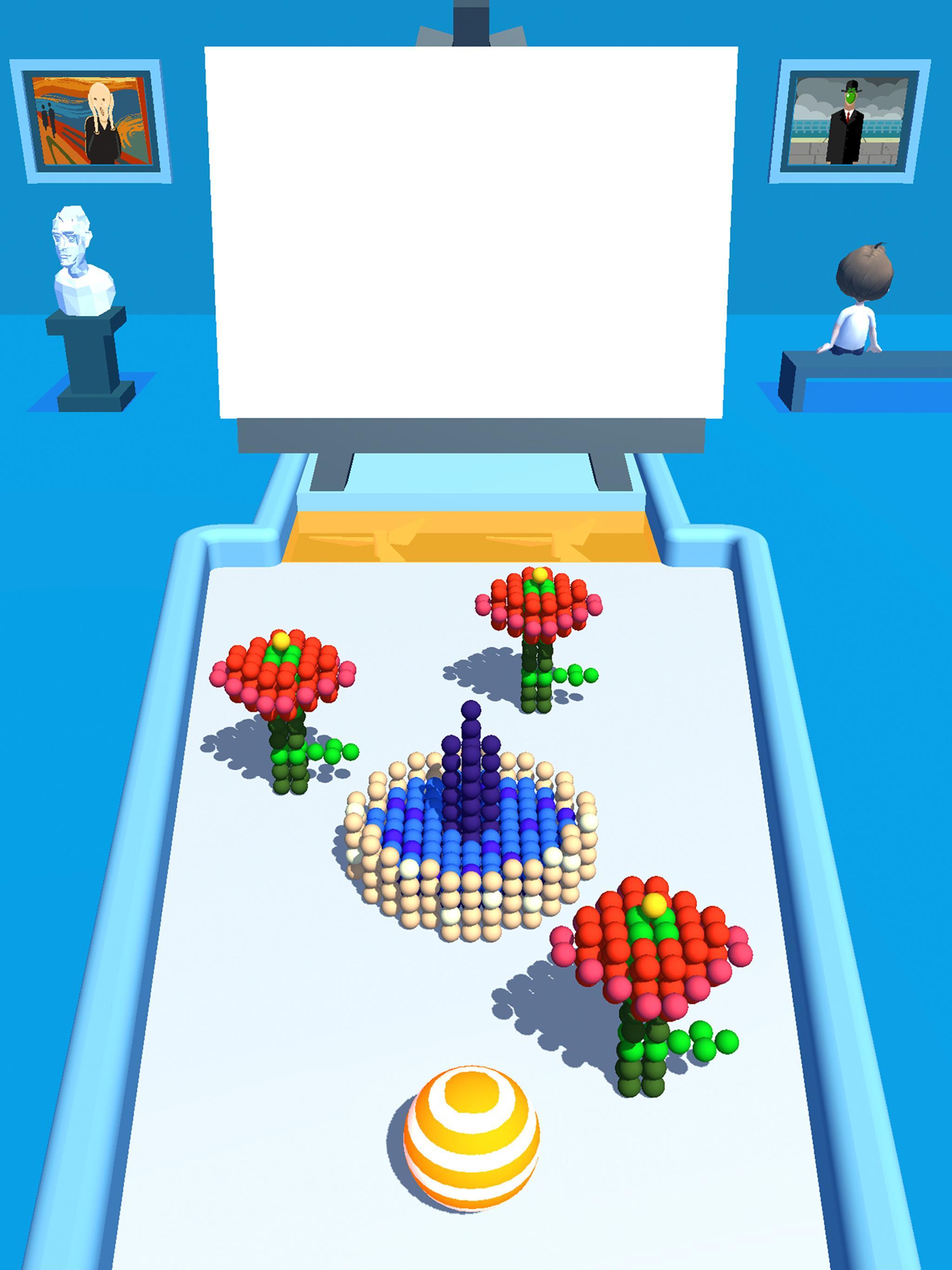Art Ball 3D: Canvas Puzzle Game Screenshot