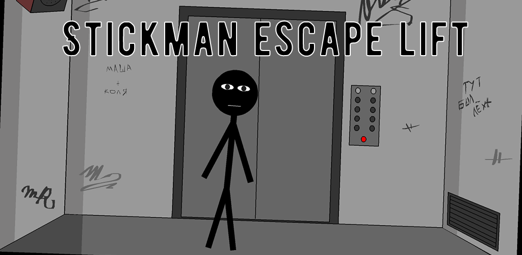 Banner of Stickman escape lift 1.8