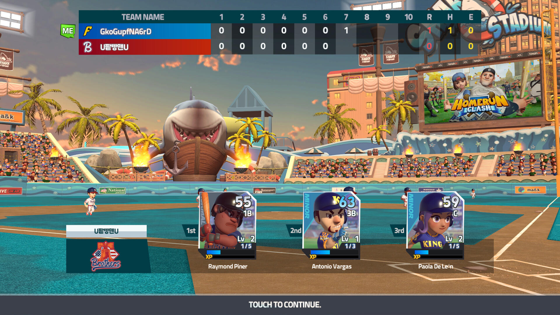 World League Baseball Game Screenshot