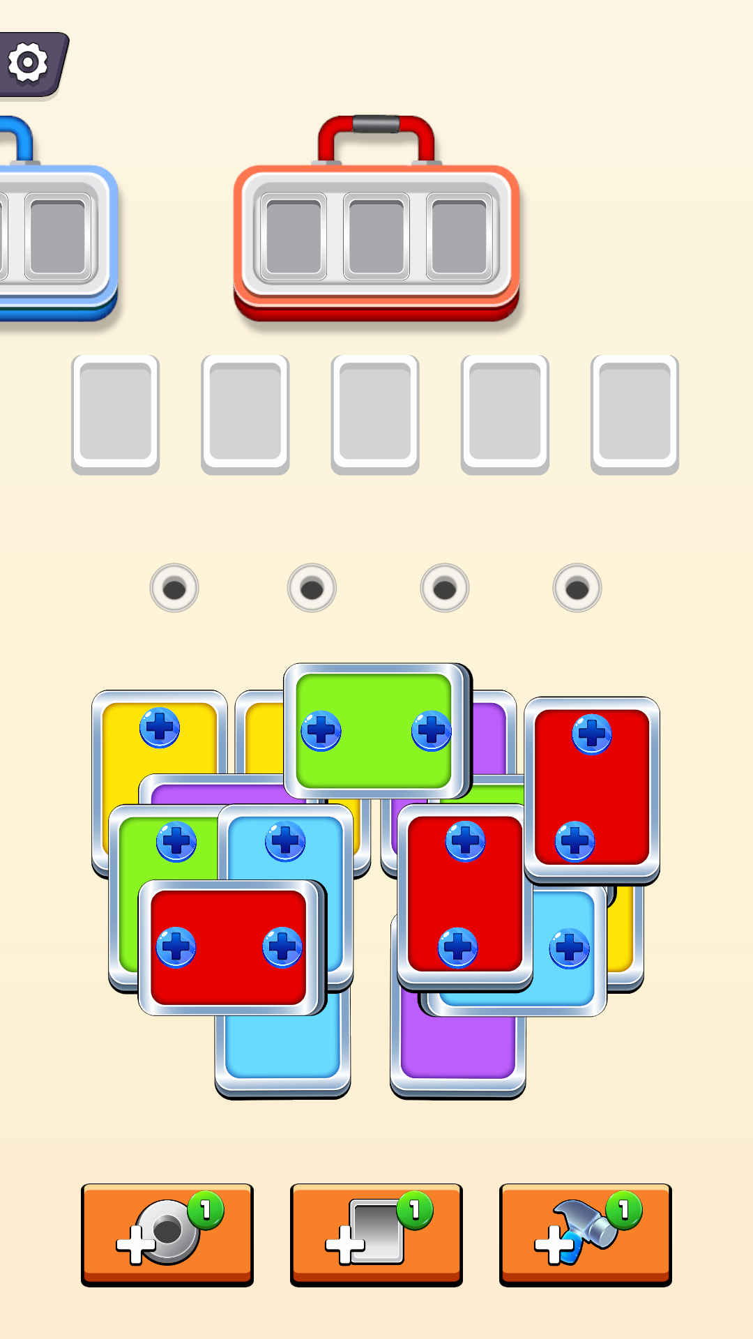 Скриншот игры Card Screw Jam