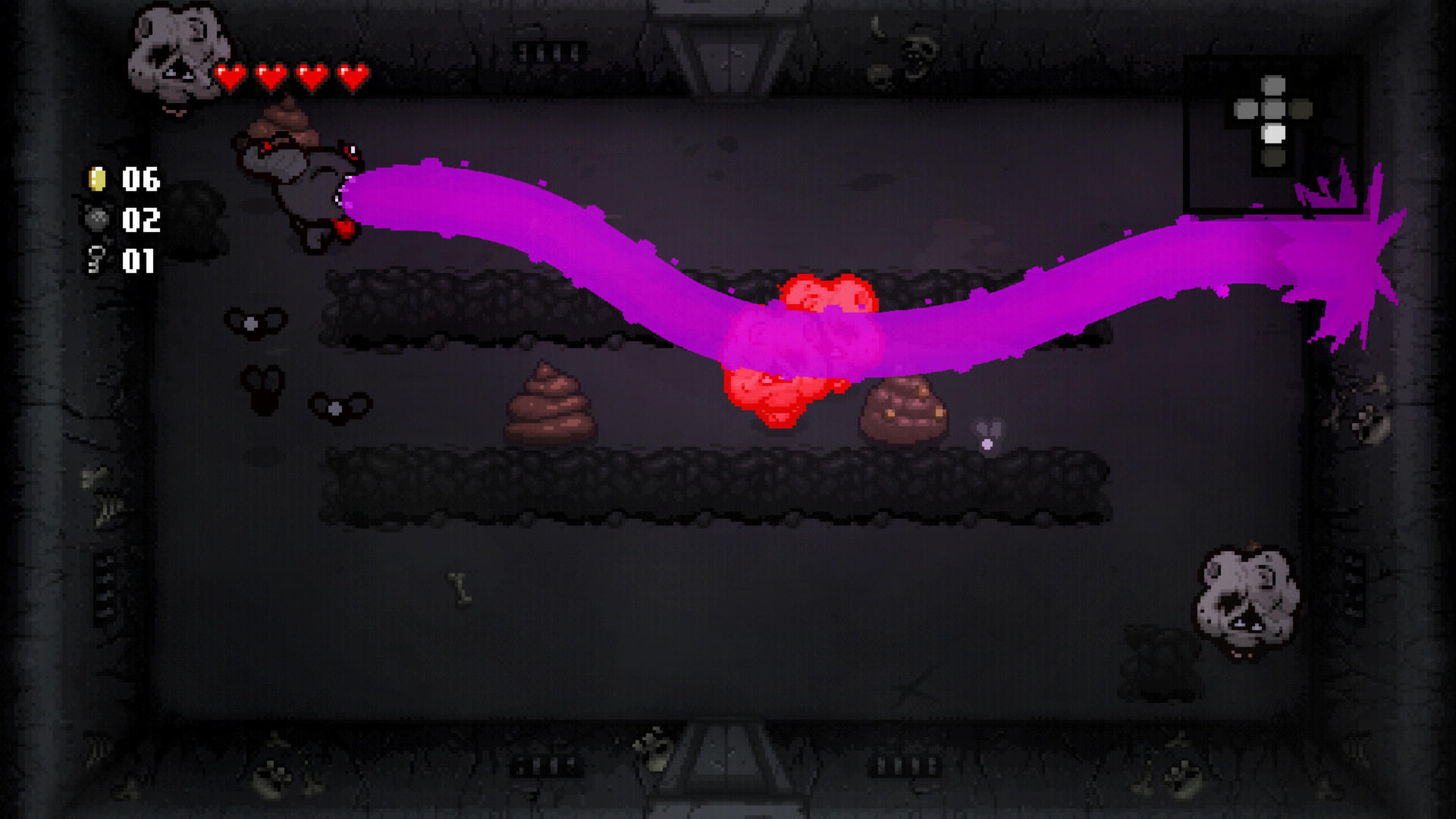The Binding of Isaac: Rebirth ゲームのスクリーンショット
