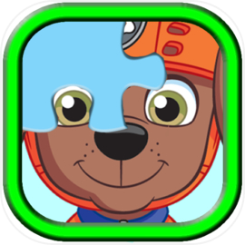 Jogo de quebra cabeça de patrulha canina versão móvel andróide iOS