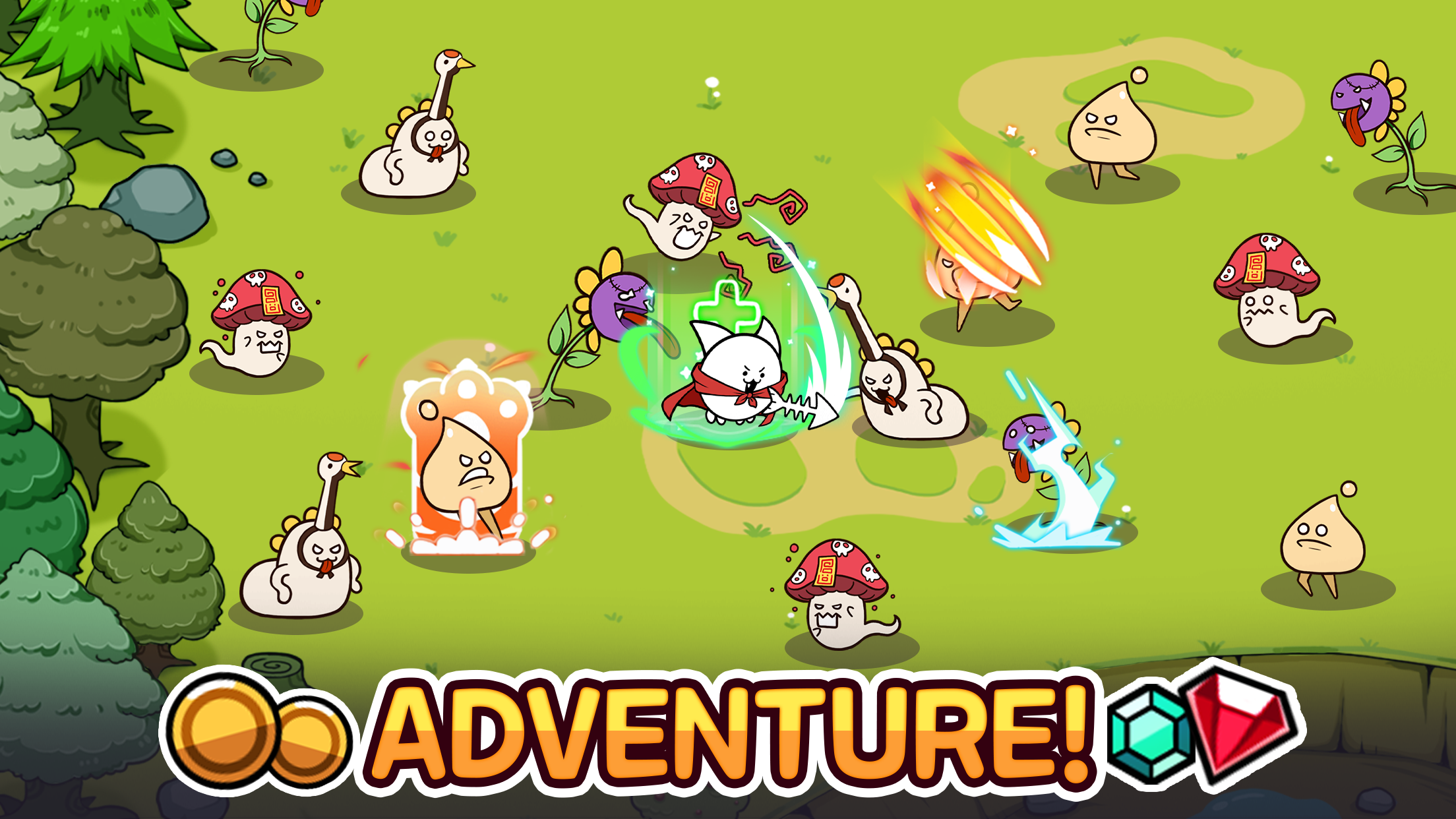 My Hero Kitty - Idle RPG Game Screenshot