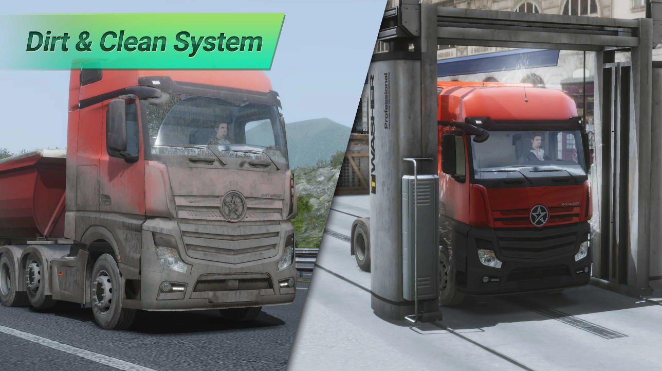 Screenshot of Truck Simulator Game 2024
