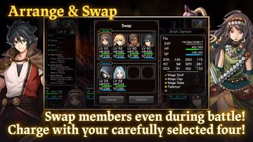 RPG Astral Takers Game Screenshot