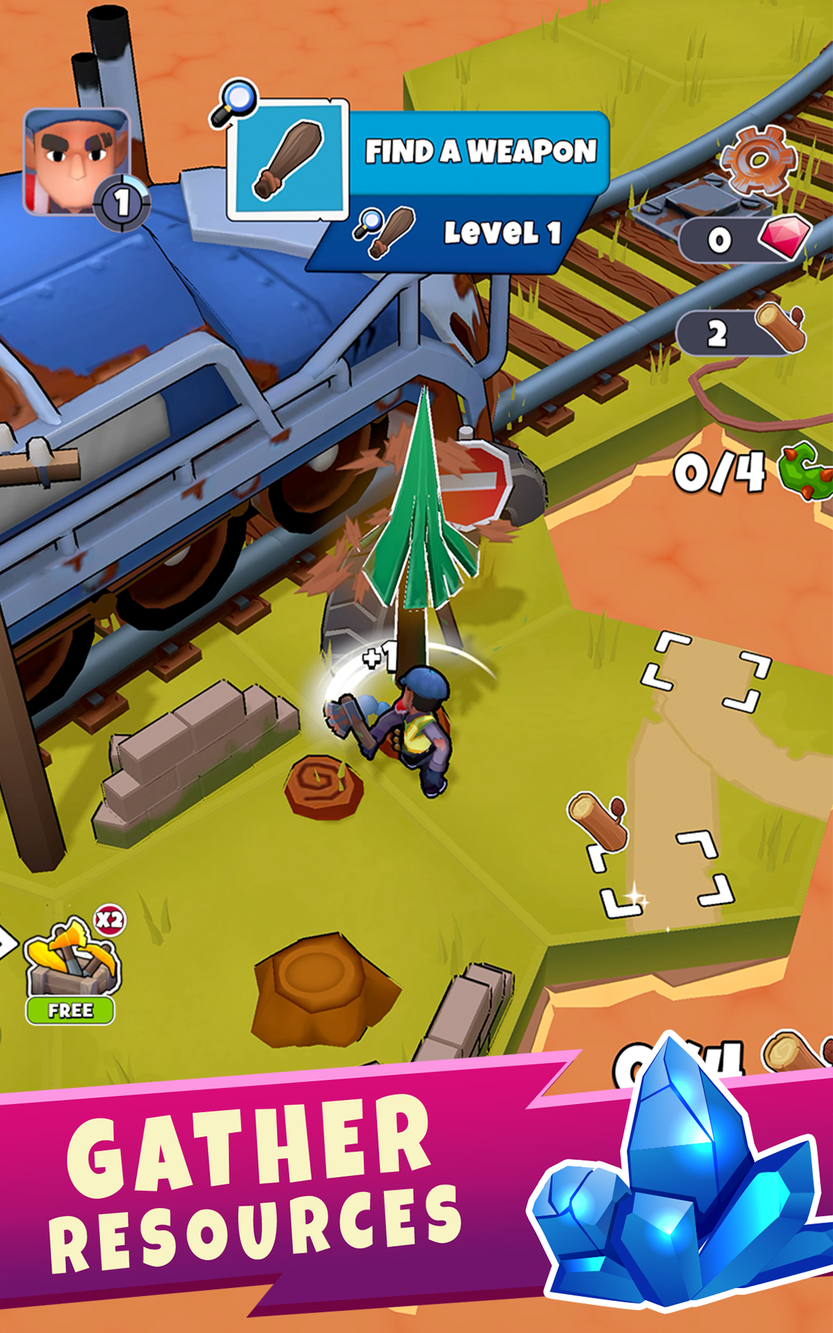 Derailed: Survival Adventure Game Screenshot
