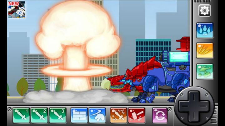Screenshot 1 of Tyranno Tricera2- DinoRobot 1.2.2