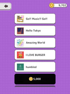 Cuplikan Layar Game GO MUSIC GO