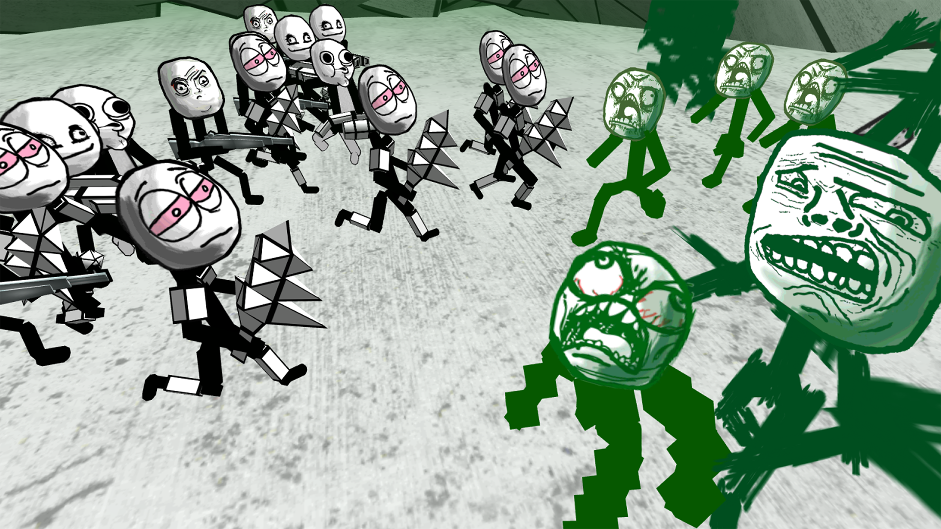 Zombie Meme Battle Simulatorのキャプチャ