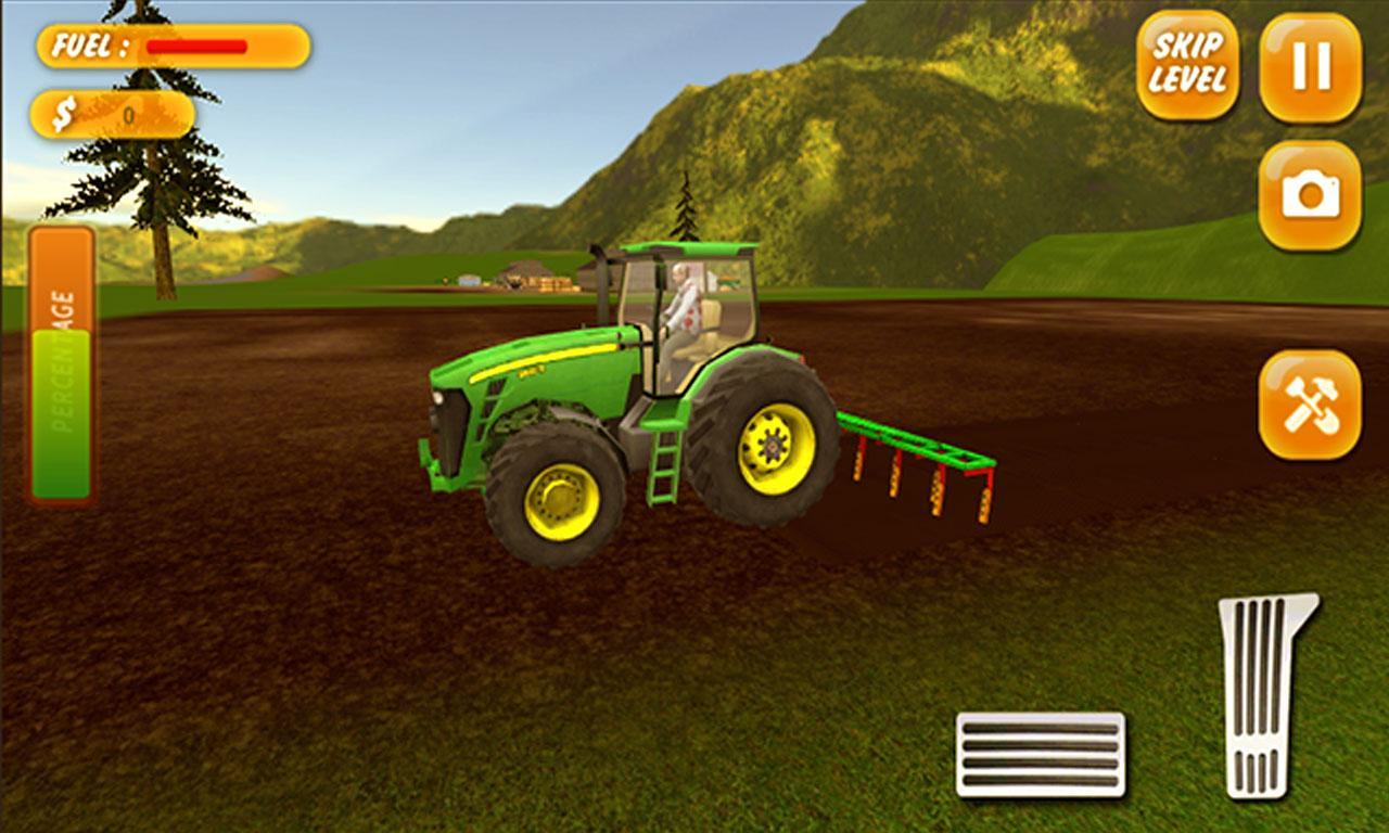 Tractor Farming Simulator 2017 Game Screenshot