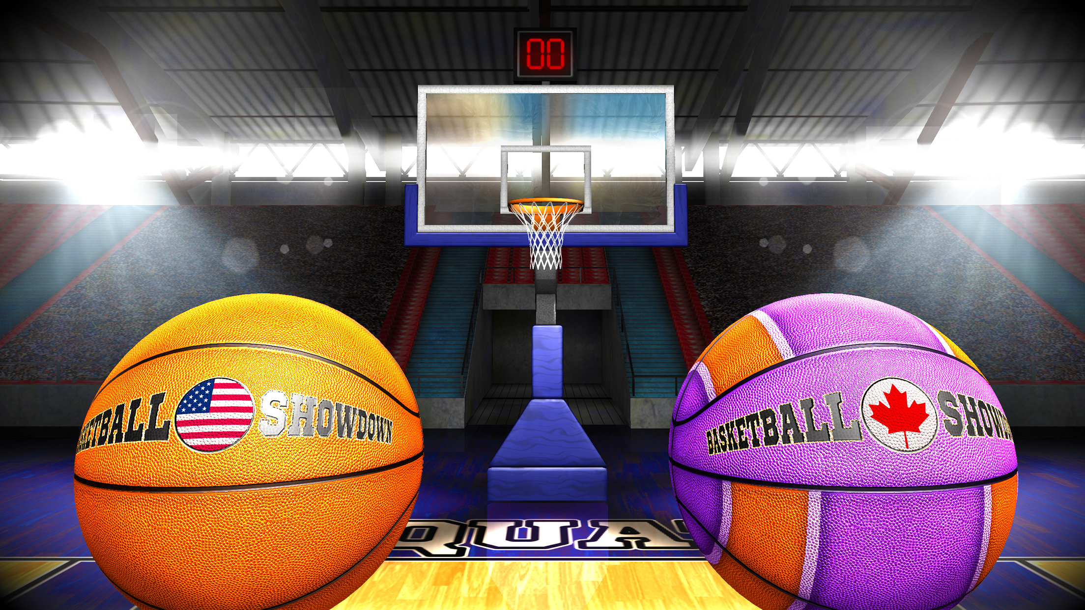 Screenshot 1 of Pertarungan Bola Basket 2 2.2