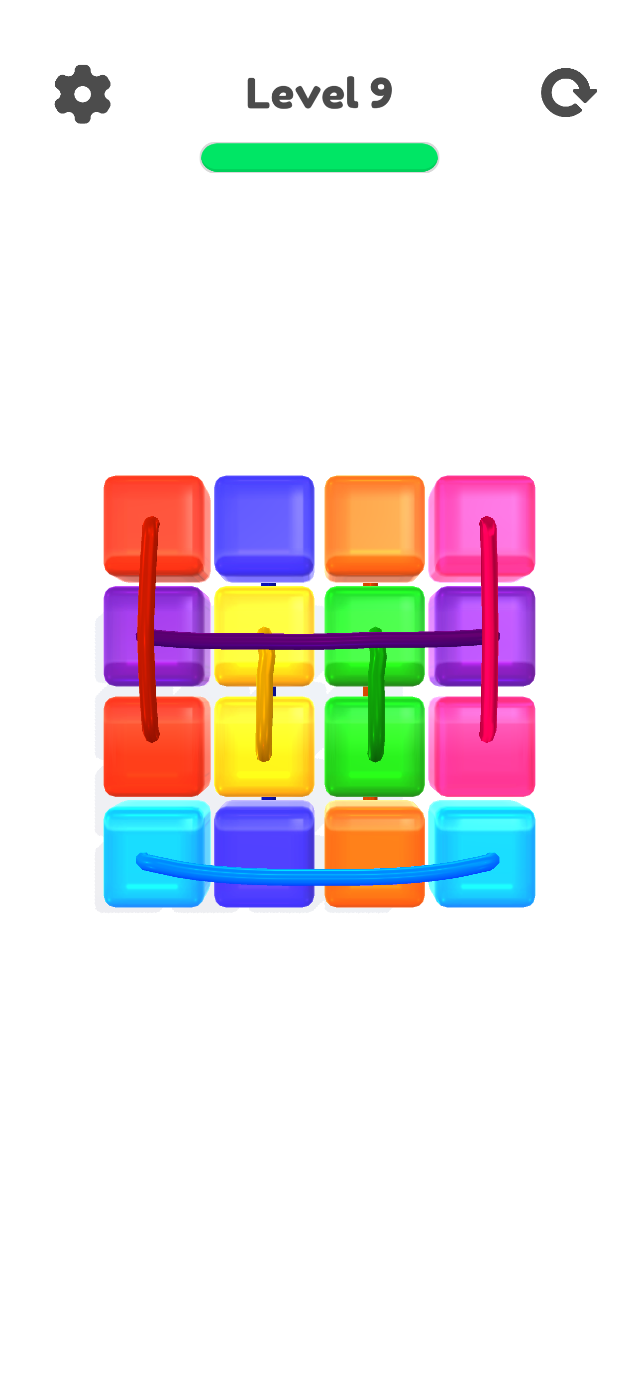 Cube Rope 3D 遊戲截圖
