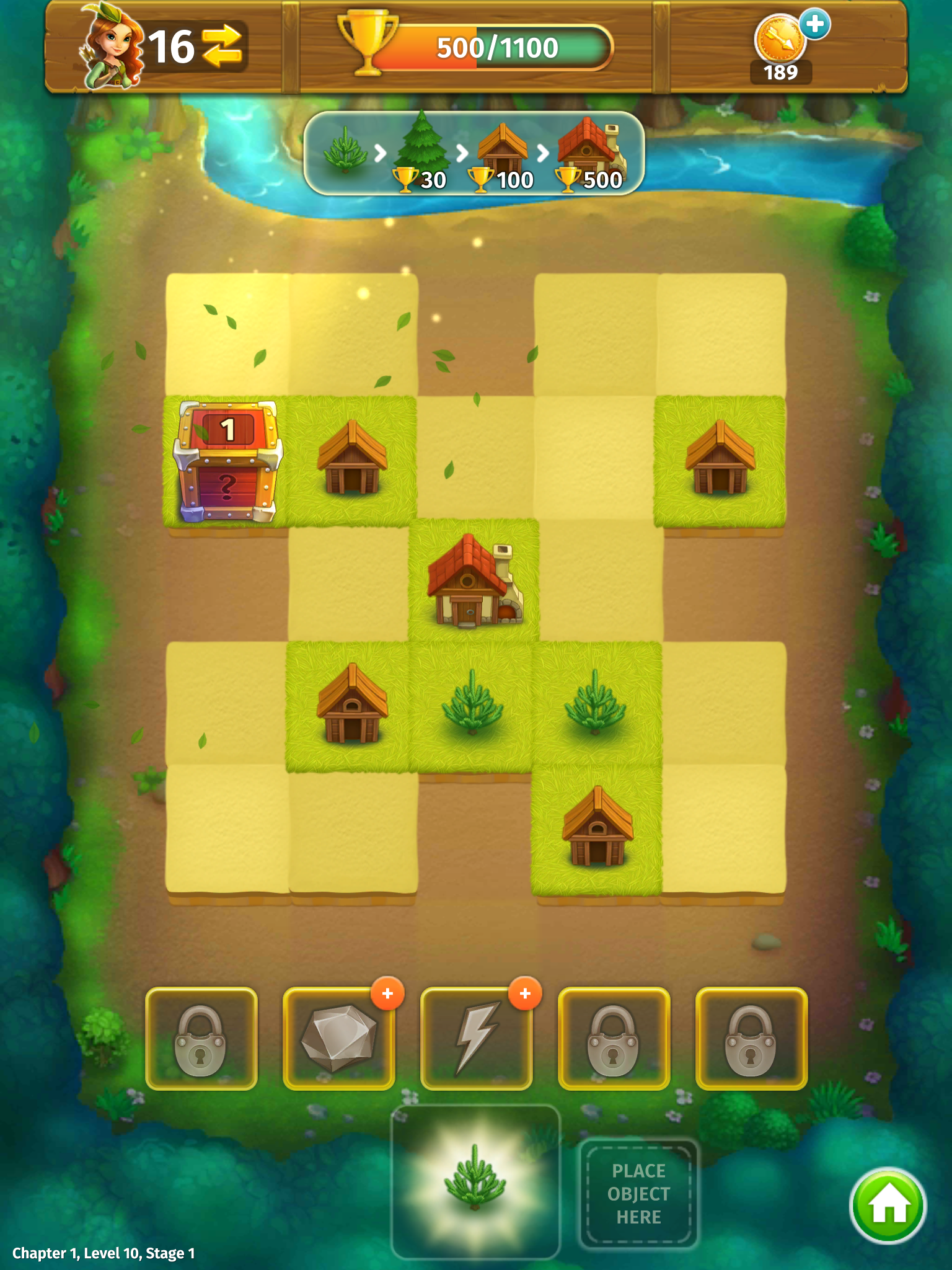Robin Hood Legends – A Merge 3 Game Screenshot