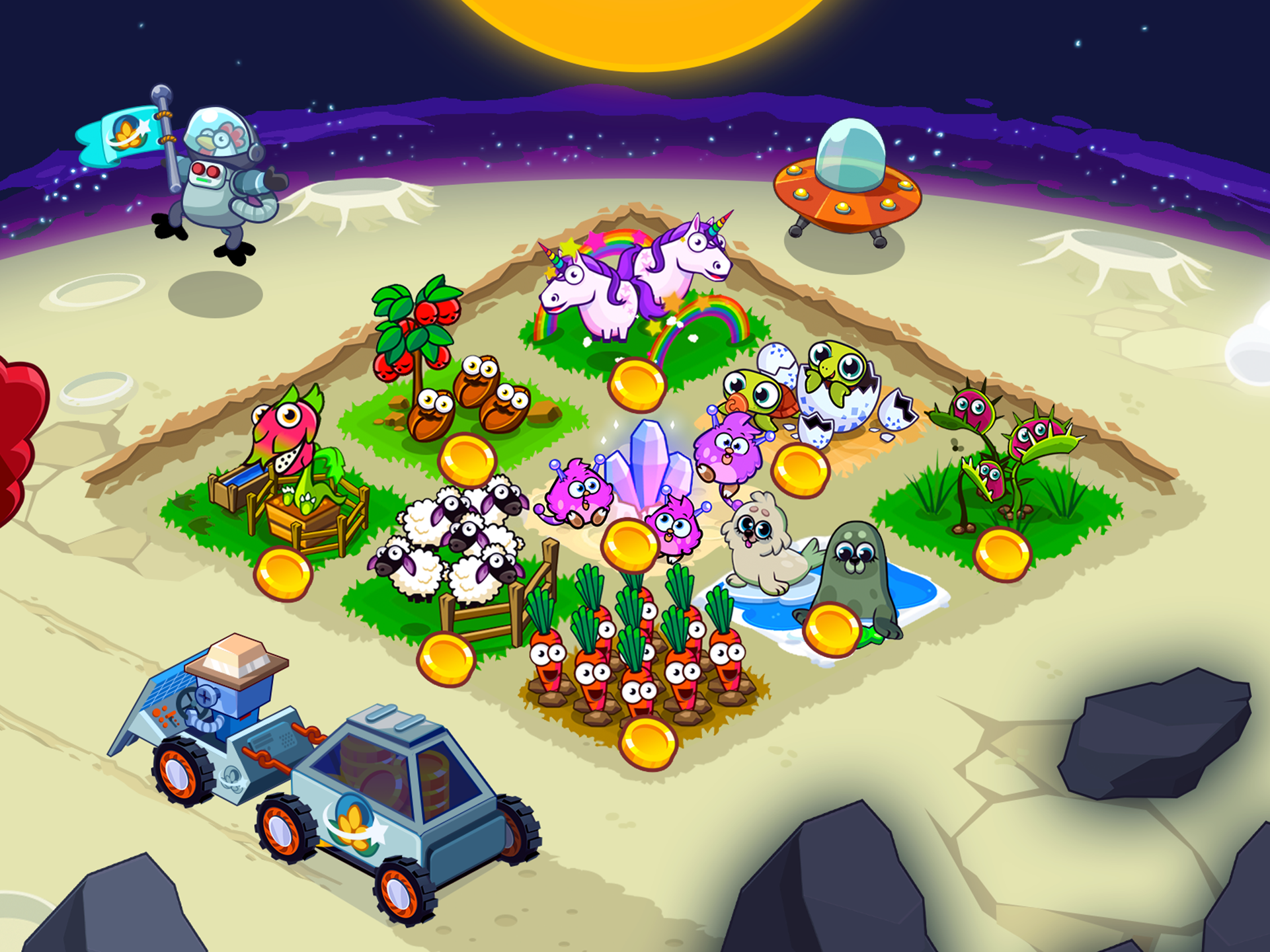 Idle Farming Empire ภาพหน้าจอเกม