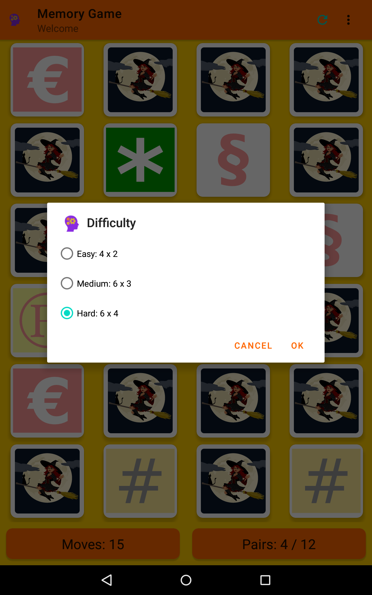 Screenshot of Memory Game - Pro