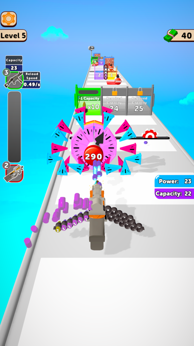 Bullet Wave! Game Screenshot